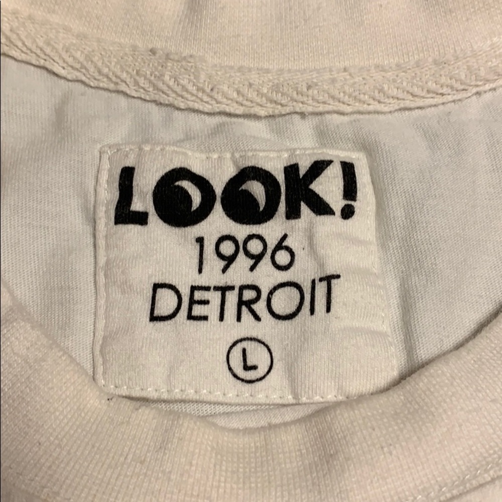 Look Detroit brand T shirt vintage 1996